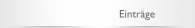 Eintr&auml;ge